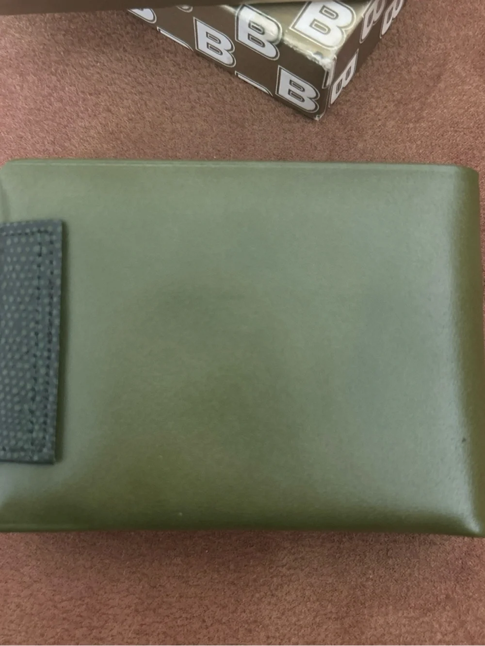 Buxton Convertible  Wallet Vintage Unused Box Split Leather